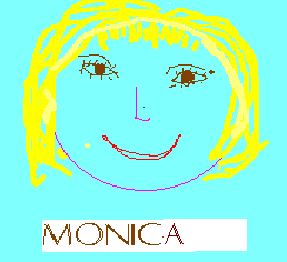 Monica � self portrait.